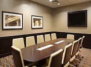 Embassy Suites Dallas - Near the Galleria Hotel, TX - Boardroom with Media Screen