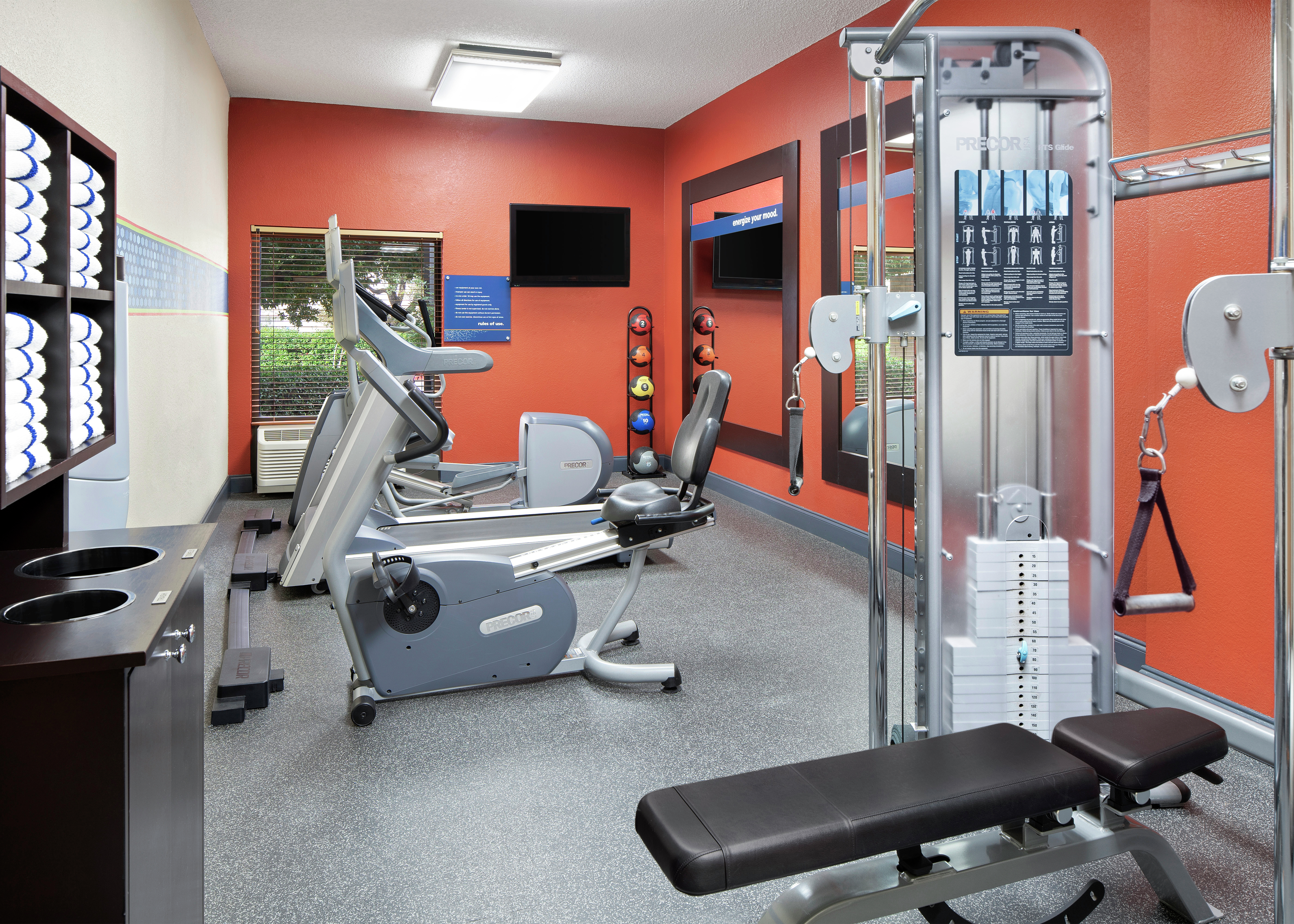 Exercise Equipment in Fitness Center