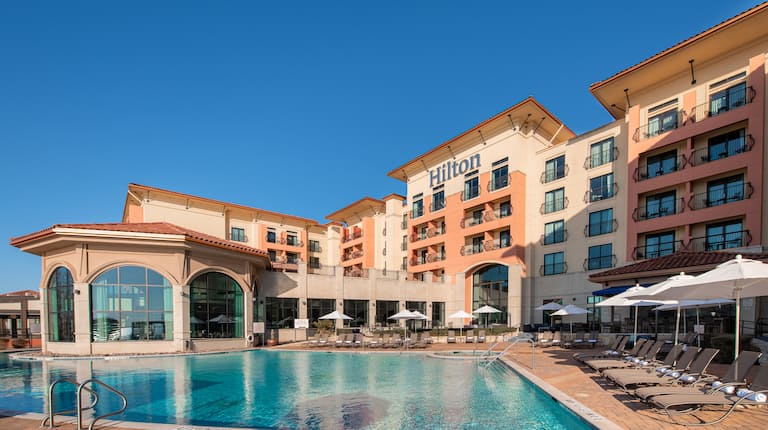 Hotel Exterior and outdoor Pool