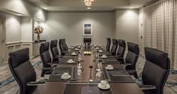 Boardroom with Meeting Table and Office Chairs