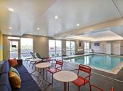 Indoor Pool Seating Area