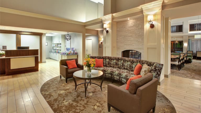 Homewood Suites by Hilton Dayton-South Hotel, OH - Lobby Seating Area