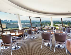 Skydome Lounge with view of Pentagon