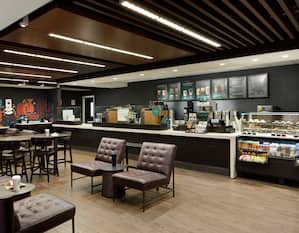 Starbucks Serving and Dining Areas