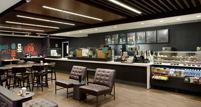 Starbucks Serving and Dining Areas