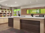 Hotel Front Desk and Snack Shop