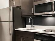 Guest Kitchen Sink, Refridgerator, Microwave and Dishwasher