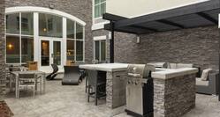 Outdoor Patio with Grill Area
