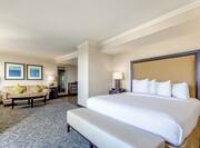 Presidential Suite Bed And Seating Area