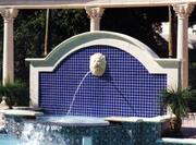 Outdoor Pool Fountain