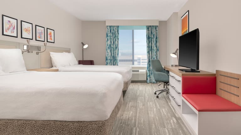 Double Queen Bedroom