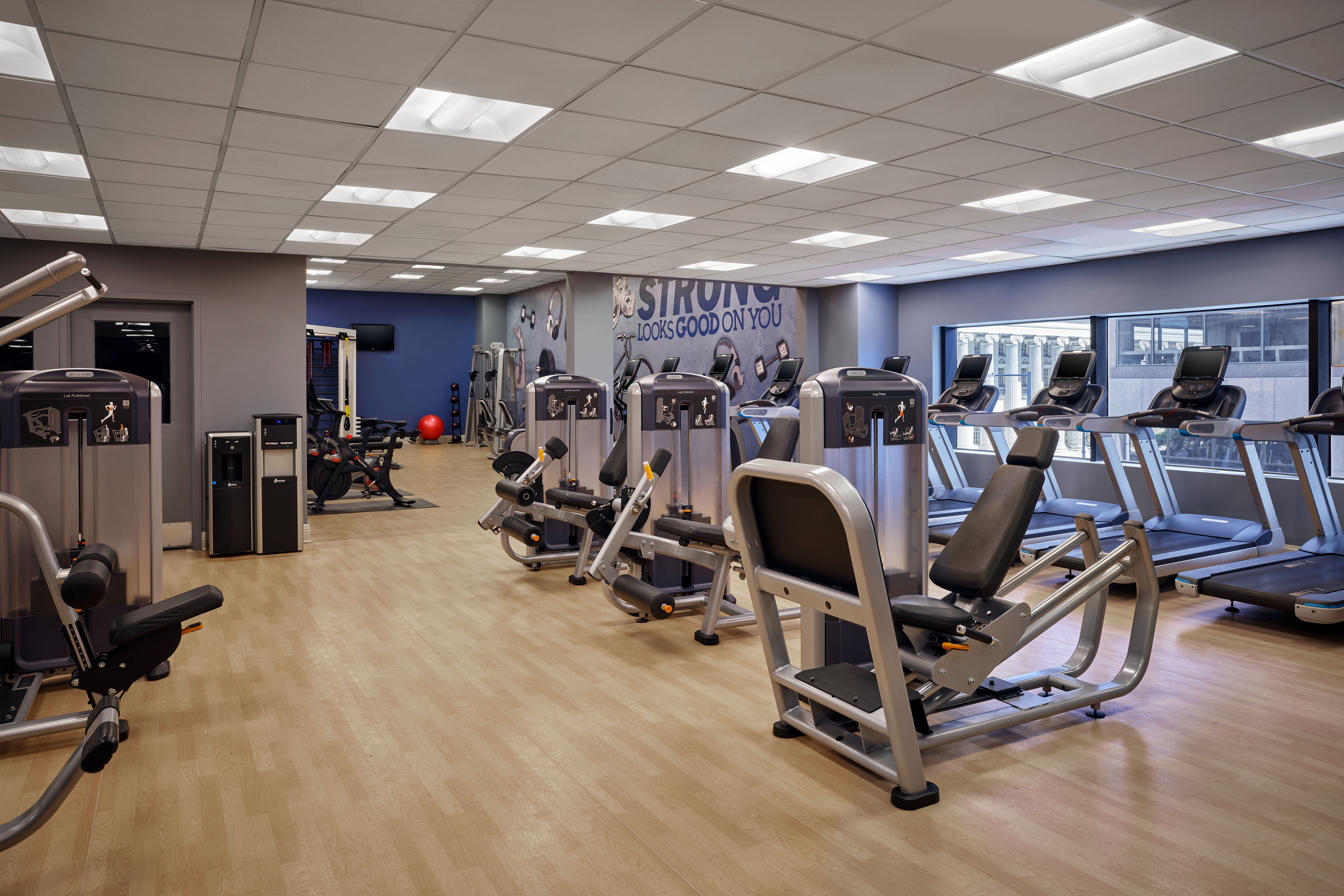 FItness Center with Modern Equipment