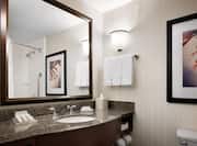 Guest Bathroom Vanity Area