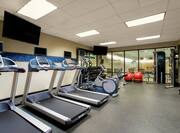 Fitness Center with Treadmills, Cross-Trainer and Wall Mounted HDTV