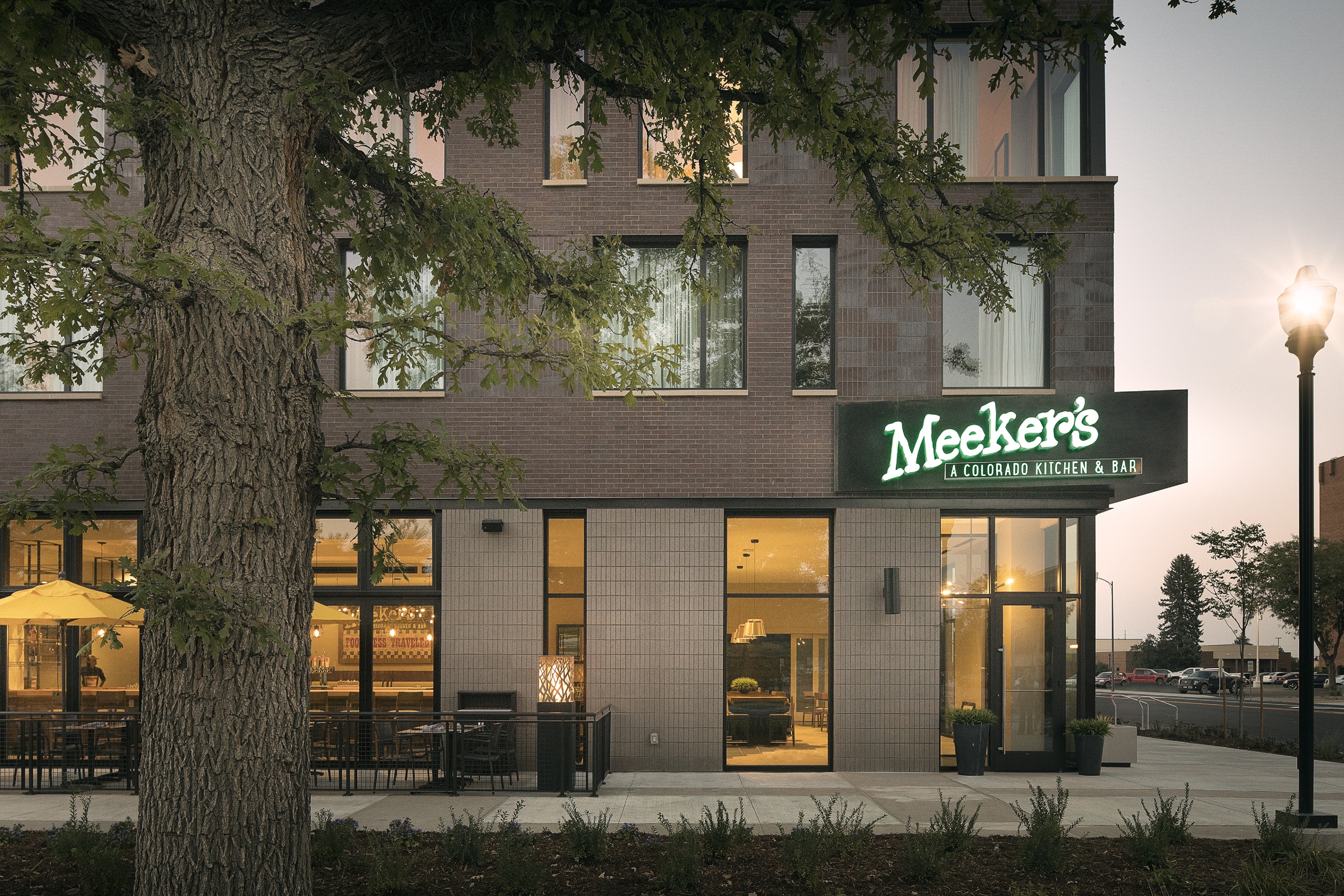 Meeker's Restaurant Outside Entrance