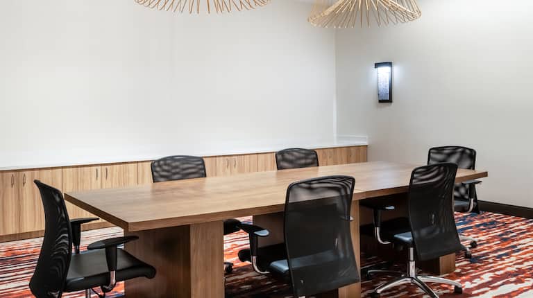 Vrain Boardroom with Seating for Six Guests