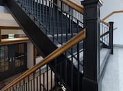 View of Stairs in a Hotel