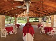 Patio With Event Set Up