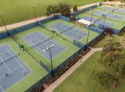Hilton Hotel Outdoor Tennis Courts