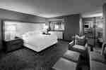 Suite Bed, Nightstands and Seating Area