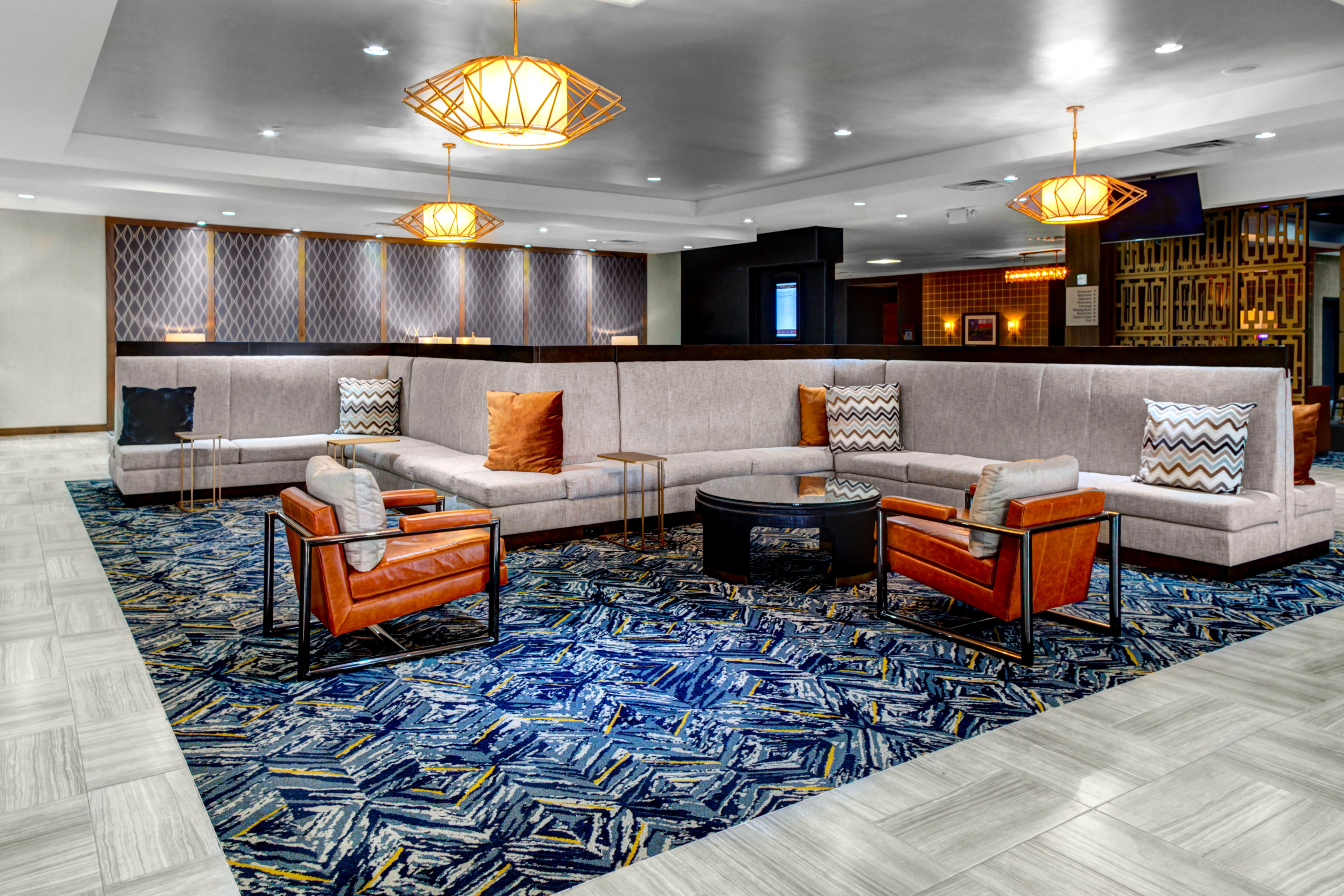 Spacious Lobby with Comfortable Seating