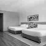 ห้องนอนเตียงควีนไซส์สองเตียง