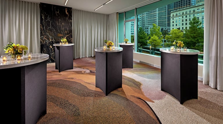 Meeting Room with Cocktail Tables