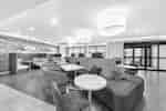 Hotel Lobby with Lounge Seating Areas