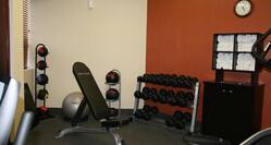 Fitness Center - Weights and Towels