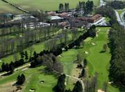 Aerial View of Hotel Exterior and Golf Course