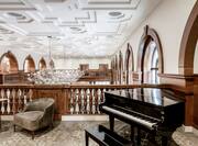 Piano Area in a Restaurant