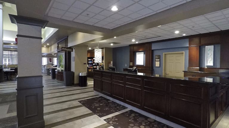 Front Desk and Lobby