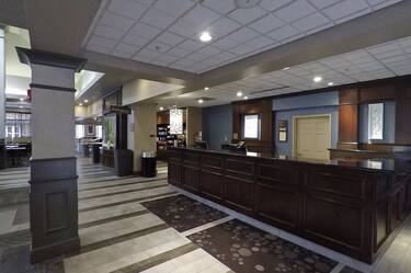 Front Desk and Lobby