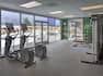 Fitness Center with Weights and Elliptical Machines