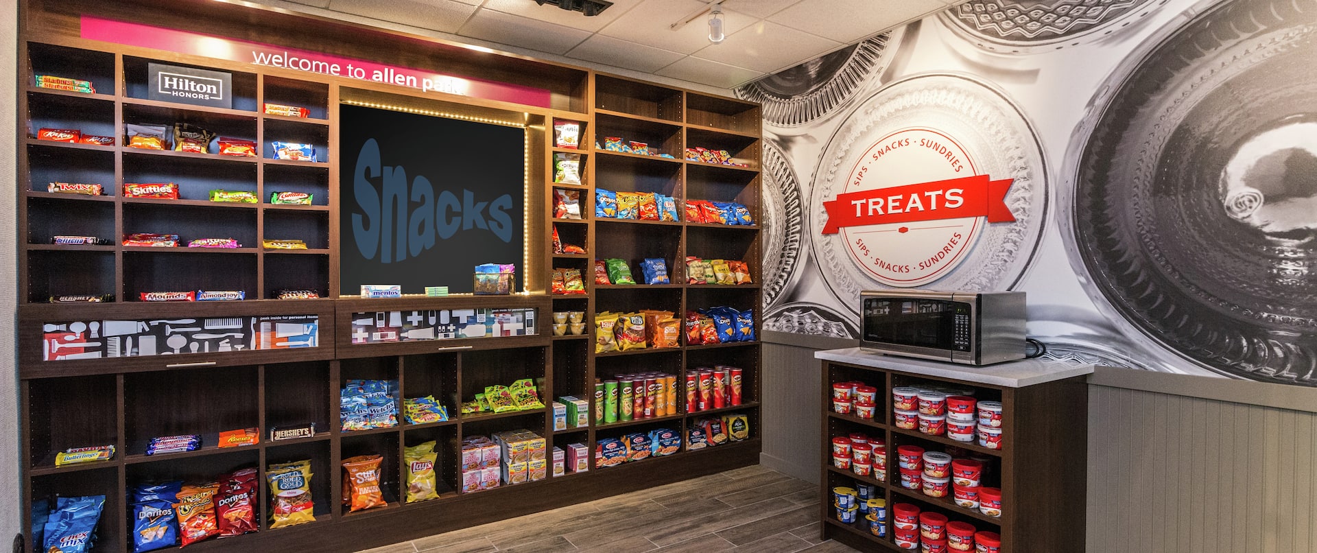 The Treat Shoppe with Chips and Candy