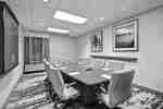 Boardroom with Meeting Table and Office Chairs