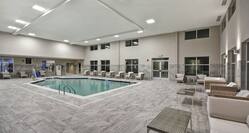 Indoor Heated Pool and Lounge Area