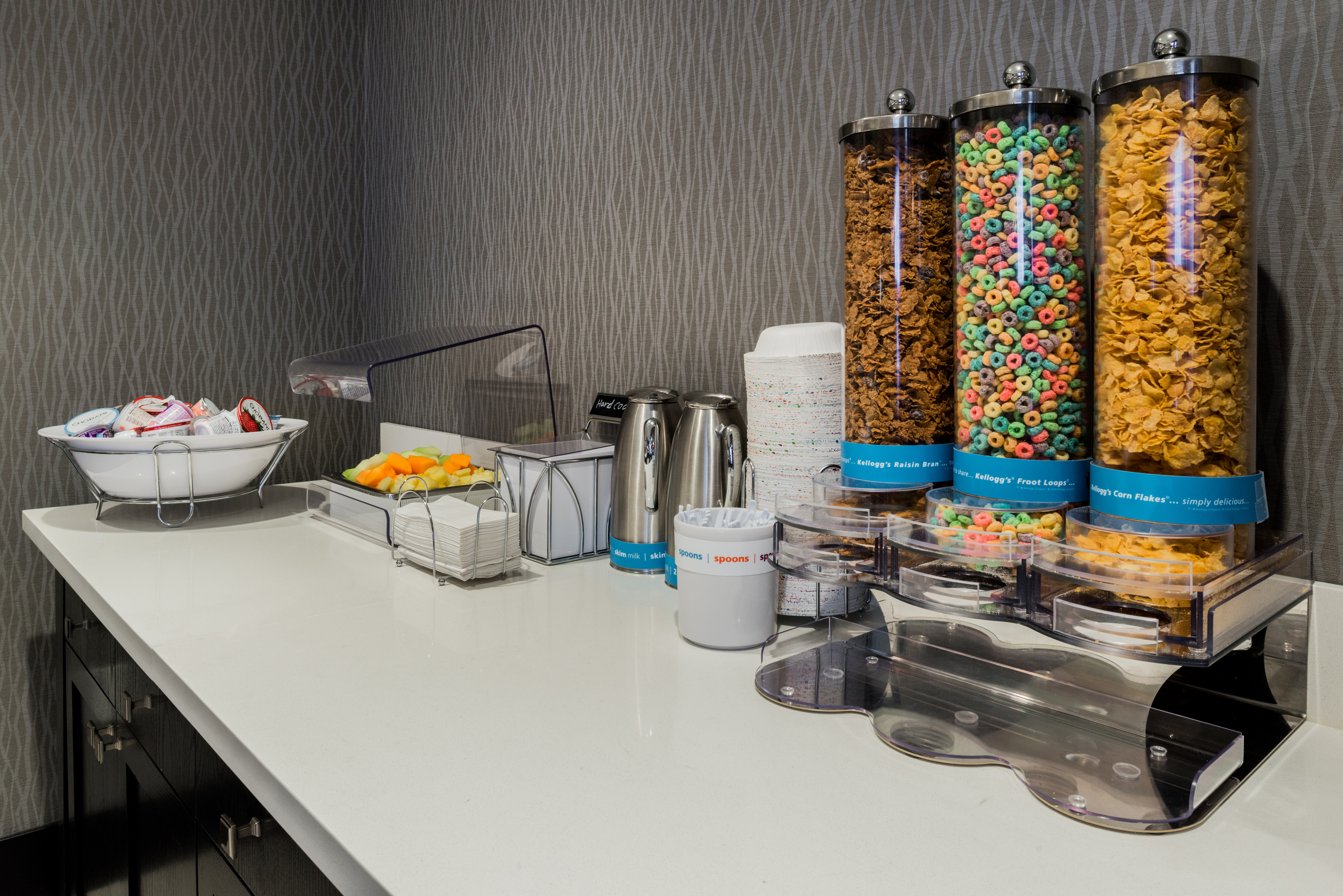 Breakfast Area with Cereal Station