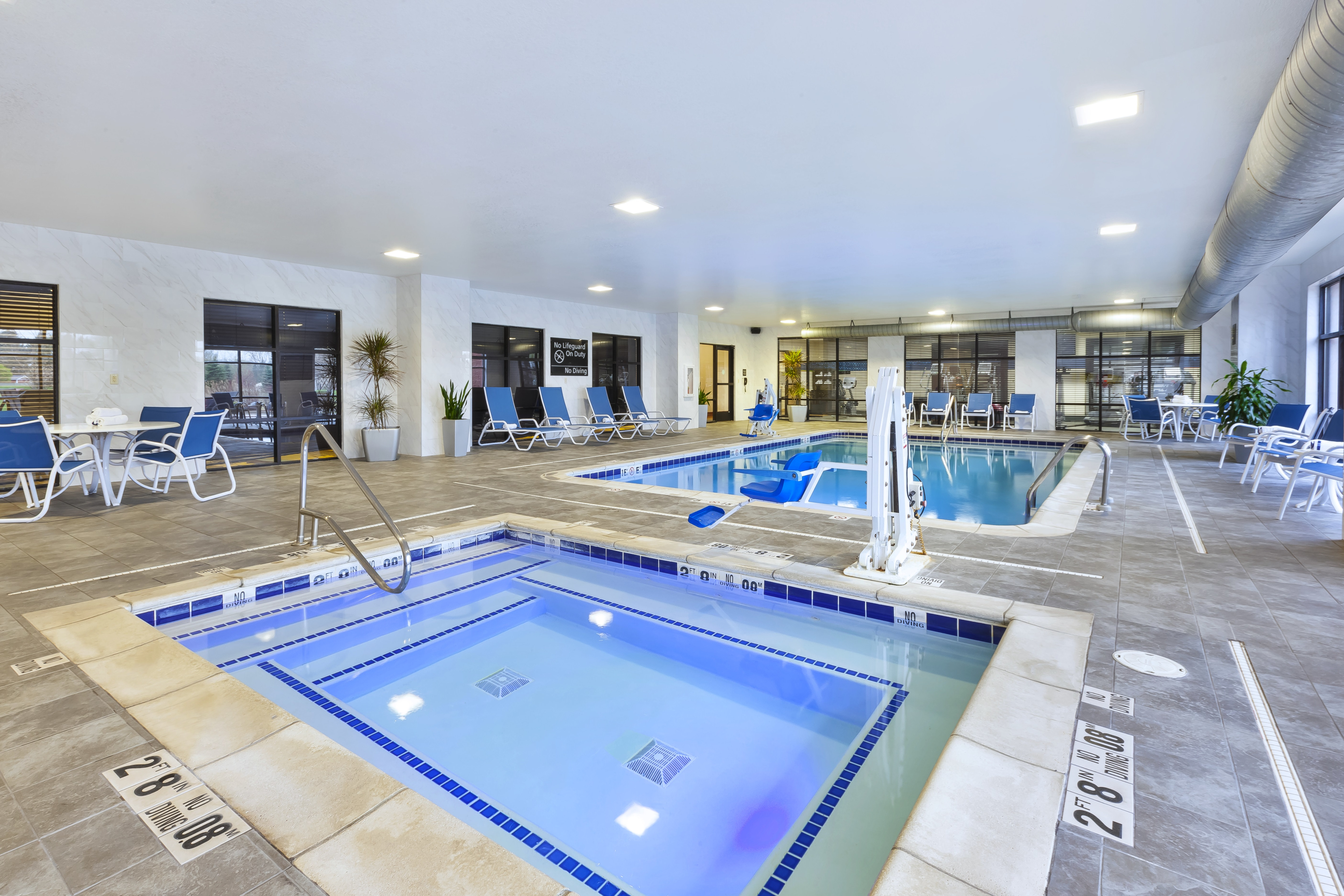 Whirlpool and Pool Area