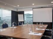 Meeting Room with projector screen and view