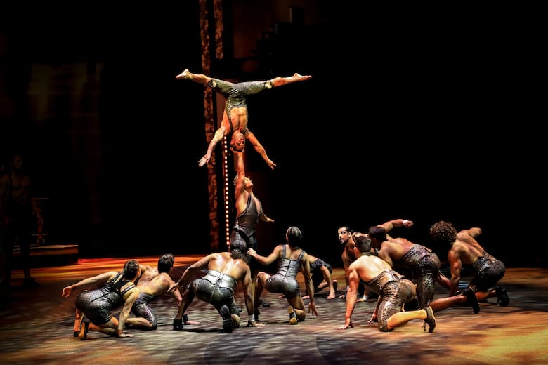 men and women dancing