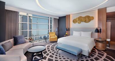 King Deluxe Room with Burj Khalifa View