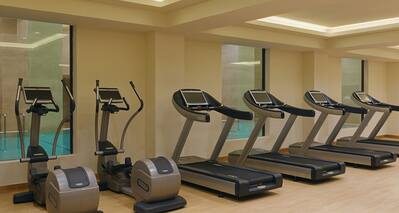 Fitness Room with Treadmills