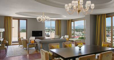Presidential Suite Living and Dining Area
