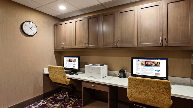 Computers and Printer/Fax for Guests Use