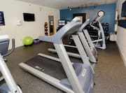 Fitness Center with Workout Equipment 