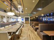 Counter, Table, and Booth Seating Options in The Informalist Restaurant Dining Area