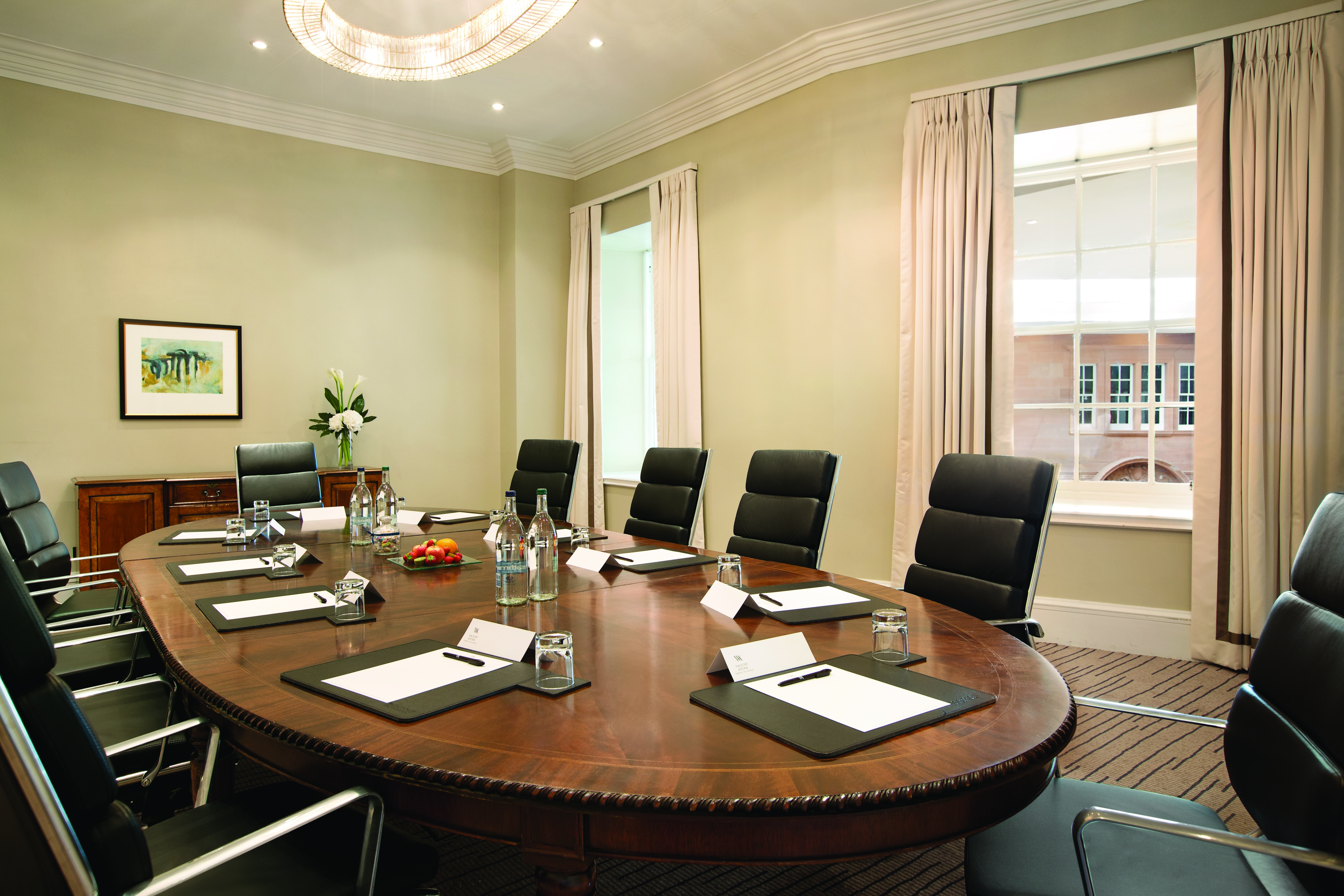 Tay Boardroom Set Up for Meeting