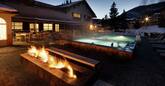 Fire Pit And Outdoor Hot Tub