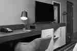 Camera - Scrivania con TV